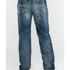 Rock & Roll Denim Men's Reflex Double Barrel Vintage Stretch Relaxed Straight Jeans