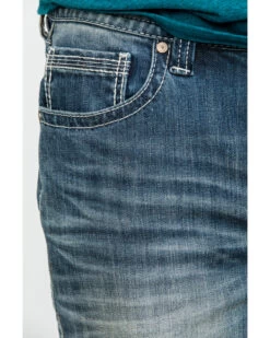 Rock & Roll Denim Men's Reflex Double Barrel Vintage Stretch Relaxed Straight Jeans 11 Rock & Roll Denim Men's Reflex Double Barrel Vintage Stretch Relaxed Straight Jeans -Western Cowboy World 2000289969 400 P4