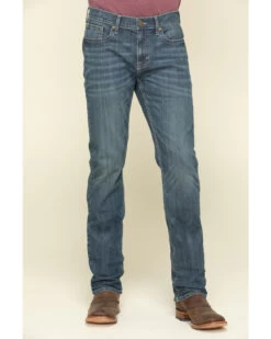 Cody James Men's Stone Cold Medium Wash Stretch Slim Straight Jeans -Western Cowboy World 2000290653 400 P2