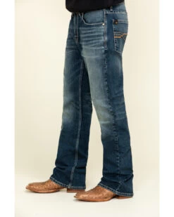 Cody James Core Men's Sundance Medium Wash Stretch Slim Bootcut Jeans -Western Cowboy World 2000290857 400 P3
