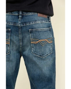 Cody James Core Men's Sundance Medium Wash Stretch Slim Bootcut Jeans -Western Cowboy World 2000290857 400 P4
