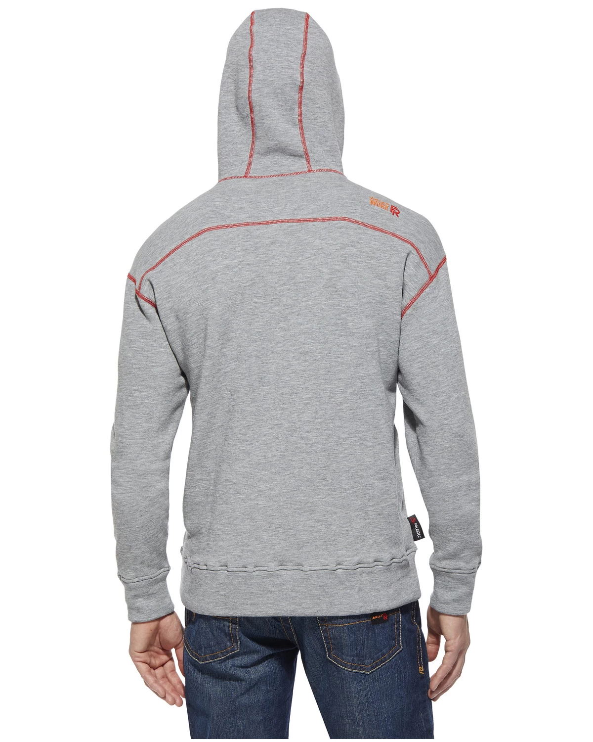 Ariat Men's FR Polartec Work Hooded Sweatshirt - Big 4 Ariat Men's FR Polartec Work Hooded Sweatshirt - Big - Image 2