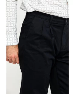 Wrangler Men's Black Casual Pleated Front Western Pants -Western Cowboy World 2000293279 001 P4