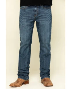 Cody James Men's Equalizer Medium Wash Stretch Slim Straight Jeans -Western Cowboy World 2000295736 400 P2