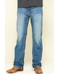 Cody James Men's Clovehitch Stackable Light Wash Stretch Regular Straight Jeans -Western Cowboy World 2000295738 400 P2