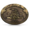 Montana Silversmiths Men's Don'e Tread On Me Gadsden Buckle -Western Cowboy World 2000308380 710 P1