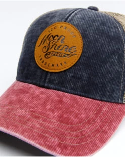 Moonshine Spirit Men's Circle Logo Medallion Patch Mesh Cap -Western Cowboy World 2000309881 900 P2