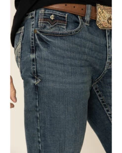 Cody James Core Men's High Roller Top Tier Medium Wash Stretch Slim Bootcut Jeans -Western Cowboy World 2000312860 400 P3