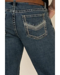 Cody James Core Men's High Roller Top Tier Medium Wash Stretch Slim Bootcut Jeans -Western Cowboy World 2000312860 400 P4