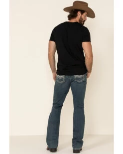 Cody James Core Men's High Roller Top Tier Medium Wash Stretch Slim Bootcut Jeans -Western Cowboy World 2000312860 400 P5