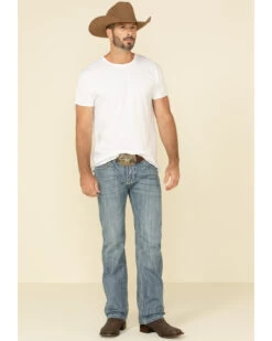 Rock & Roll Denim Men's Pistol Light Regular Straight Jeans -Western Cowboy World 2000313235 400 P3