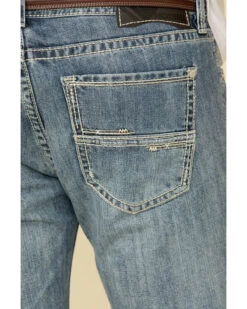 Rock & Roll Denim Men's Pistol Light Regular Straight Jeans -Western Cowboy World 2000313235 400 P5