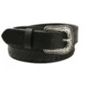 AndWest Men's Black X Laced Belt -Western Cowboy World 2000320527 001 P1