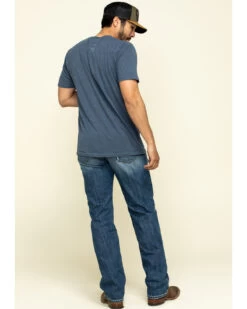 Ariat Men's Riverbend Val Stackable Rigid Relaxed Bootcut Jeans -Western Cowboy World 2000322090 400 P5