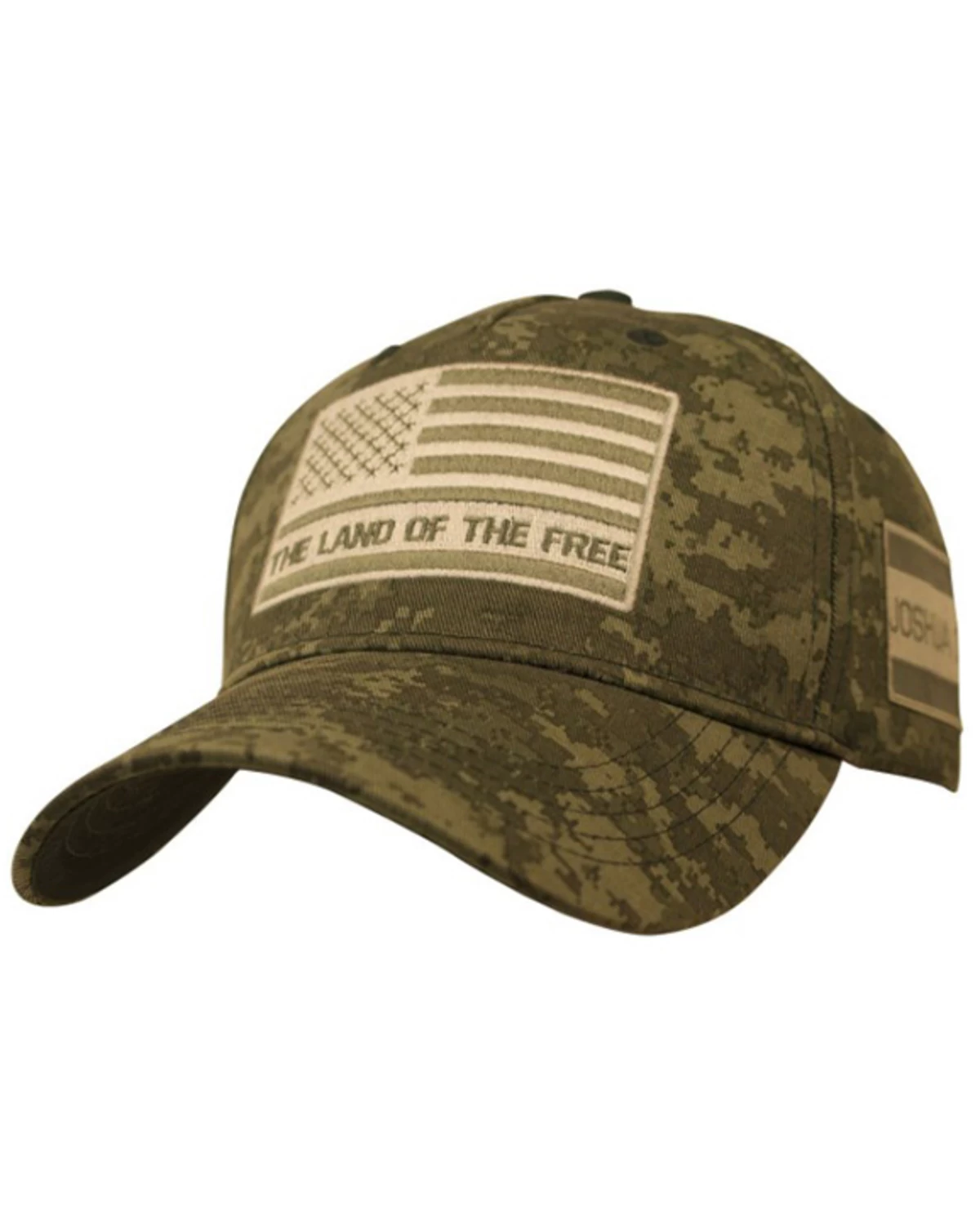 Hold Fast Men's Land Of The Free Camo Print Ball Cap 3 Hold Fast Men's Land Of The Free Camo Print Ball Cap