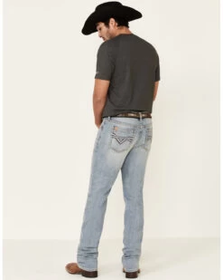 Cody James Core Men's Sawbuck Light Wash Stretch Stackable Straight Jeans -Western Cowboy World 2000325658 400 P3