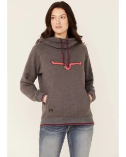 Kimes Ranch Women's Two-Scoops Logo Hoodie Sweatshirt