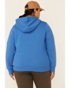 Carhartt Women's Clarksburg Zip-Front Hooded Work Sweatshirt - Plus 9 Carhartt Women's Clarksburg Zip-Front Hooded Work Sweatshirt - Plus -Western Cowboy World 2000330886 420 P4