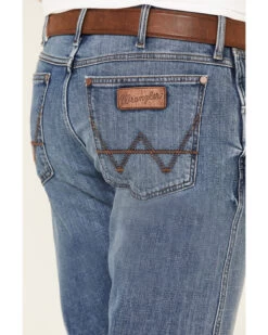 Wrangler Retro Men's Linville Light Stretch Slim Straight Jeans - Long -Western Cowboy World 2000331418 400 P4