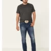 Wrangler Retro Premium Men's Platte Dark Stretch Slim Straight Jeans -Western Cowboy World 2000331419 400 P1