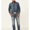 Cody James Core Men's Buster Stretch Medium Wash Slim Straight Jeans -Western Cowboy World 2000331615 400 P1