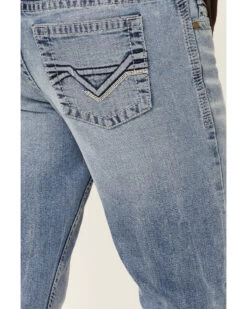 Cody James Men's Flash Light-Wash Slim Bootcut Jeans -Western Cowboy World 2000332560 400 P4