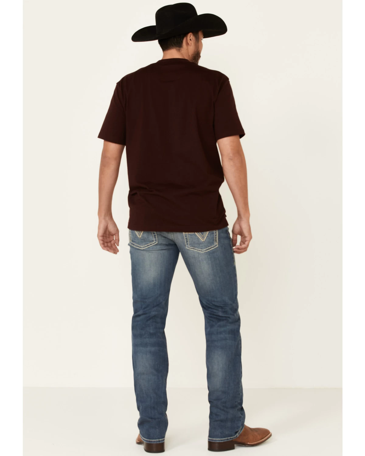 Rock & Roll Denim Men's Pistol Med Stretch Regular Straight Leg Jeans 3 Rock & Roll Denim Men's Pistol Med Stretch Regular Straight Leg Jeans