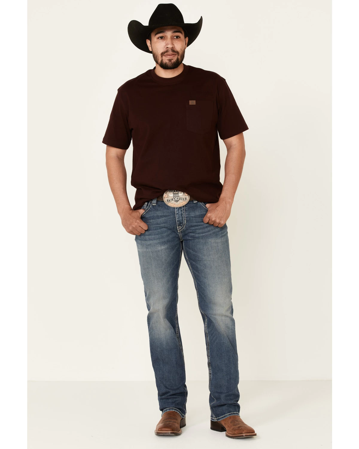 Rock & Roll Denim Men's Pistol Med Stretch Regular Straight Leg Jeans 5 Rock & Roll Denim Men's Pistol Med Stretch Regular Straight Leg Jeans - Image 3