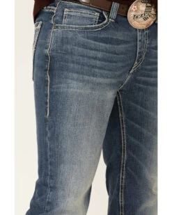 Rock & Roll Denim Men's Pistol Med Stretch Regular Straight Leg Jeans 10 Rock & Roll Denim Men's Pistol Med Stretch Regular Straight Leg Jeans -Western Cowboy World 2000333353 400 P4