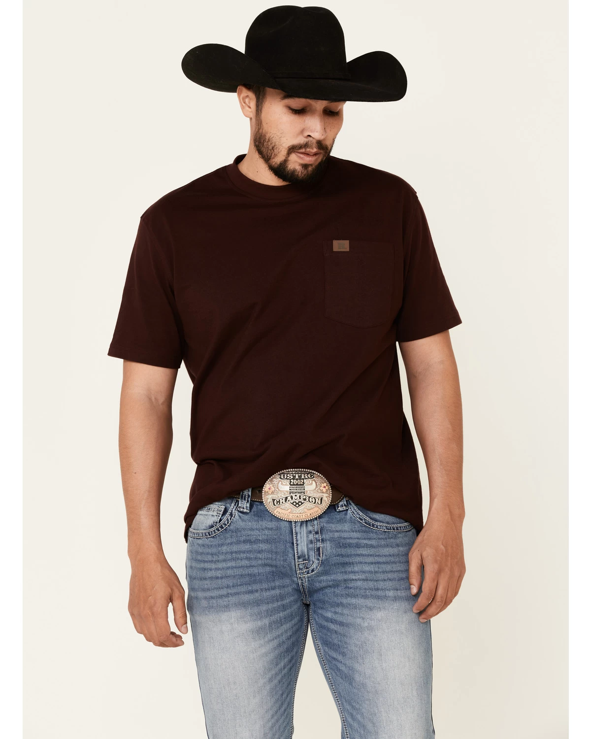 Rock & Roll Denim Men's Light Vintage Revolver Stretch Slim Straight Jeans 7 Rock & Roll Denim Men's Light Vintage Revolver Stretch Slim Straight Jeans - Image 5