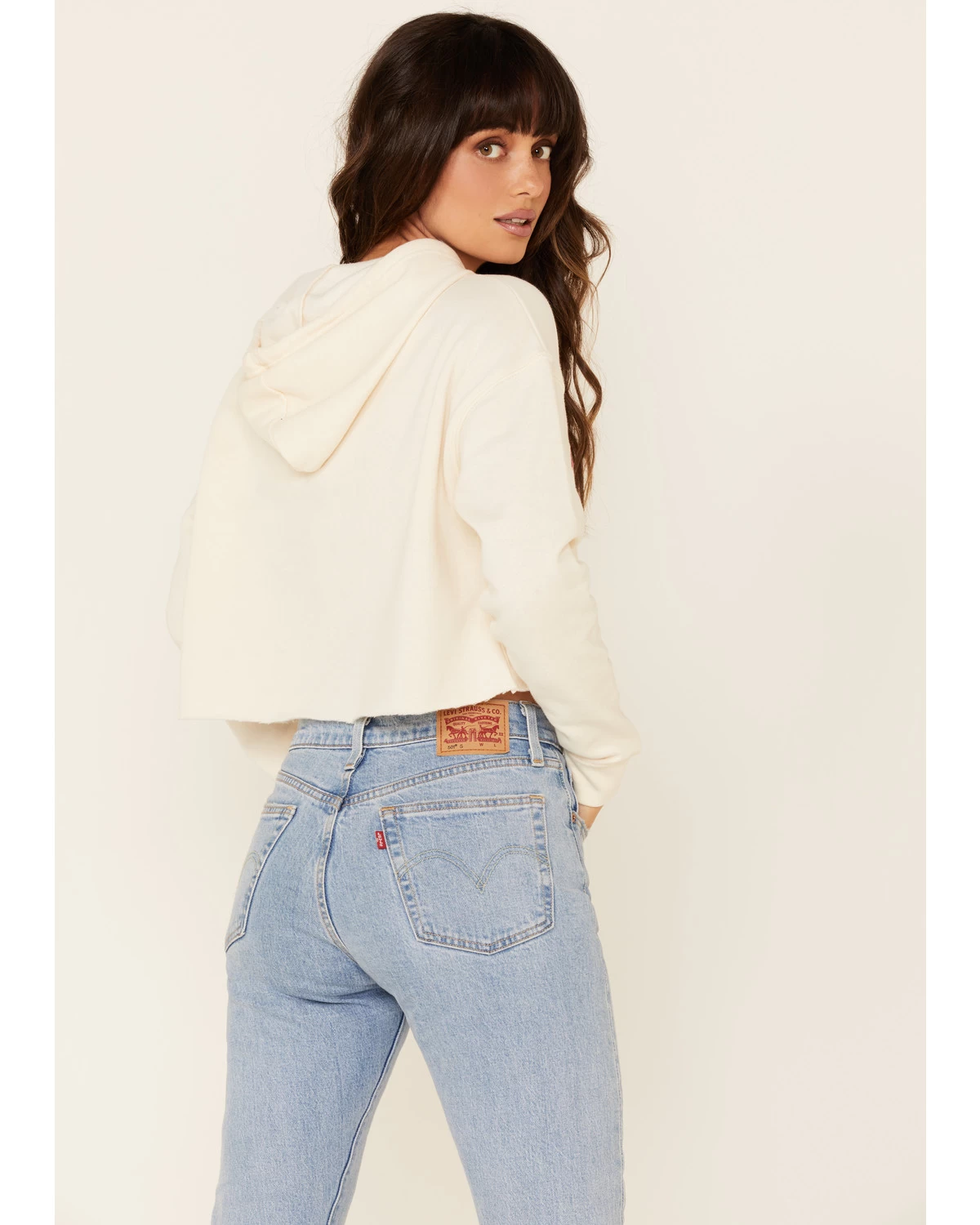 Country Deep Women's Mama Tried Graphic Cropped Hooded Sweatshirt 7 Country Deep Women's Mama Tried Graphic Cropped Hooded Sweatshirt - Image 5