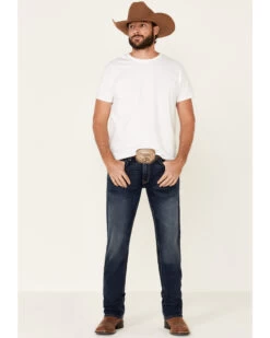 Ariat Men's M4 Denali Malone Dark Stretch Stackable Relaxed Straight Jeans