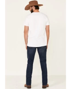 Ariat Men's M4 Denali Malone Dark Stretch Stackable Relaxed Straight Jeans 9 Ariat Men's M4 Denali Malone Dark Stretch Stackable Relaxed Straight Jeans -Western Cowboy World 2000333947 400 P3