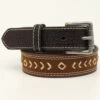 3D Men's Arrow Stitch Western Belt -Western Cowboy World 2000334568 200 P1