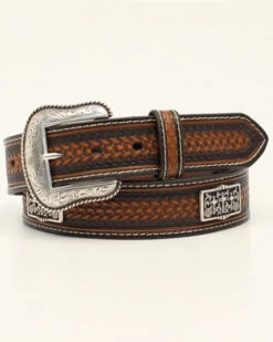 Nocona Men's Cross Embossed Belt