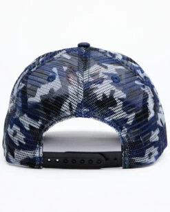 Hawx Men's Navy Camo Logo Mesh-Back Ball Cap -Western Cowboy World 2000335175 410 P3