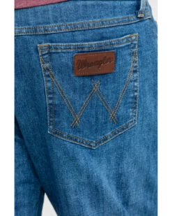Wrangler 20X Men's Admiral Blue Relaxed Competition Bootcut Jeans - Long -Western Cowboy World 2000338084 400 P4