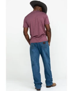 Wrangler 20X Men's Admiral Blue Relaxed Competition Bootcut Jeans - Long -Western Cowboy World 2000338084 400 P5