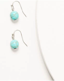 Prime Time Jewelry Women's 5 Concho Necklace And Earrings Set -Western Cowboy World 2000338299 040 P3