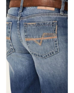 Cody James Core Men's Great Plains Dark Rigid Slim Straight Jeans -Western Cowboy World 2000338753 400 P4