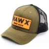 Hawx Men's Olive Logo Patch Mesh-Back Ball Cap -Western Cowboy World 2000339188 341 P1