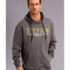 Stetson Men's USA Slub French Terry Hooded Sweatshirt -Western Cowboy World 2000339697 020 P1