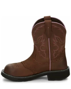 Justin Women's Wanette Western Work Boots - Steel Toe -Western Cowboy World 2000340878 230 P3
