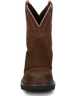 Justin Women's Wanette Western Work Boots - Steel Toe -Western Cowboy World 2000340878 230 P5