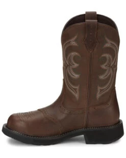 Justin Women's Wanette Waterproof Western Work Boots - Steel Toe -Western Cowboy World 2000340880 200 P3
