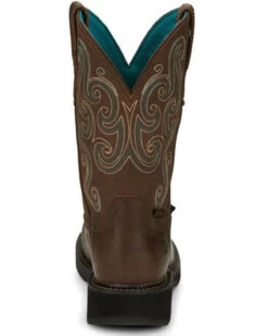 Justin Women's Tasha Waterproof Western Work Boots - Steel Toe -Western Cowboy World 2000340881 200 P5