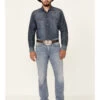Cody James Men's Mustang Light Wash Stretch Slim Straight Jeans -Western Cowboy World 2000341540 400 P1