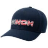 Cinch Men's Navy Patriotic 3D Logo Fitted Flex-Fit Ball Cap -Western Cowboy World 2000342283 410 P1