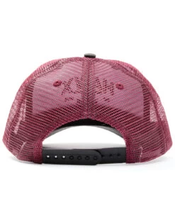 Hawx Men's Heather Black Logo Graphic Mesh-Back Ball Cap -Western Cowboy World 2000342952 001 P3