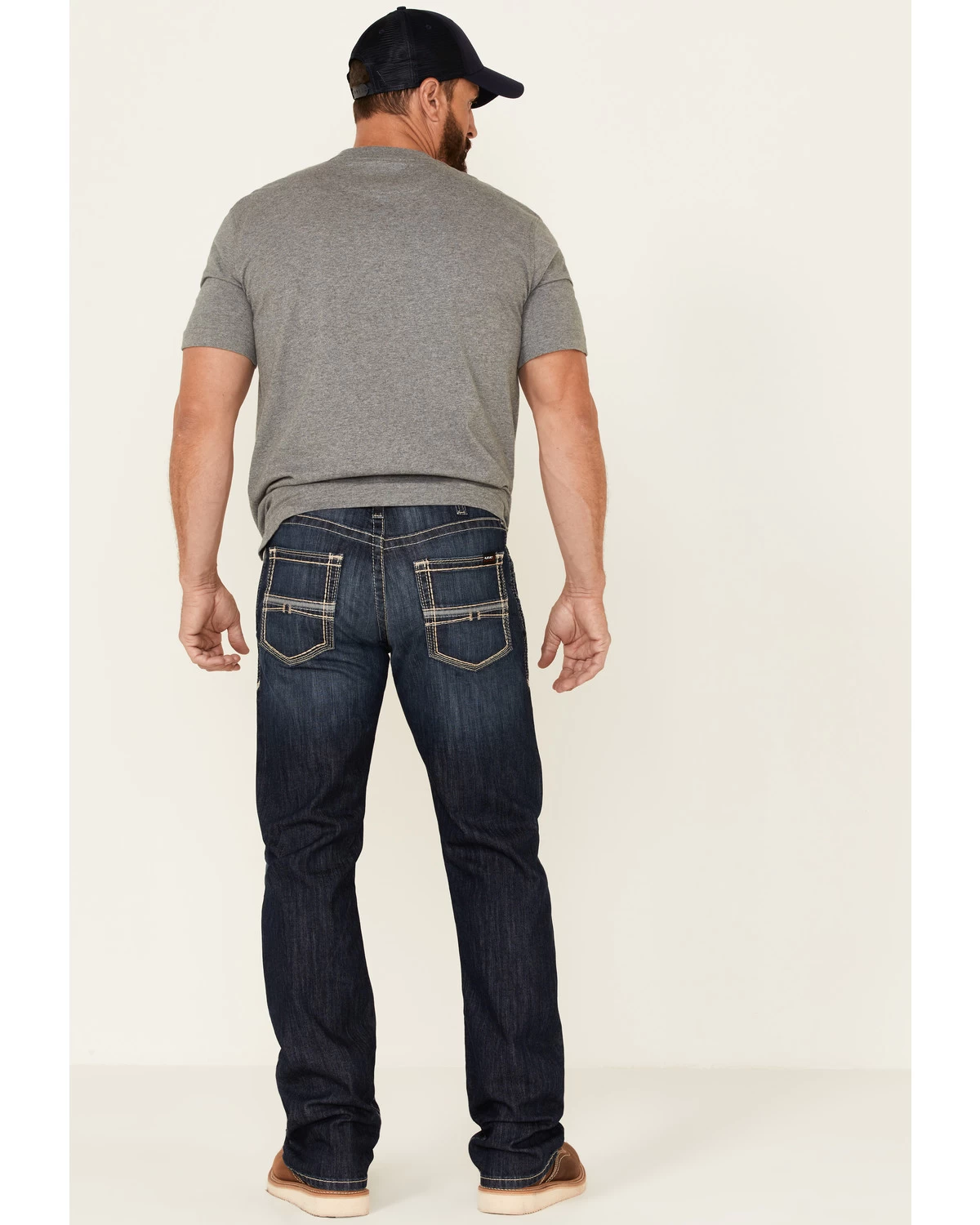 Ariat Men's FR M5 Billings Duralight Stretch Coltrane Straight Leg Work Jeans 4 Ariat Men's FR M5 Billings Duralight Stretch Coltrane Straight Leg Work Jeans - Image 2
